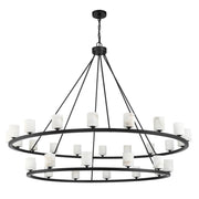 Estate 30 Light Chandelier Alabaster