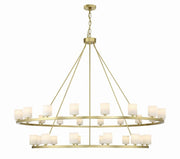 Estate 30 Light Chandelier Alabaster