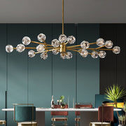 Meridian Clear Crystal Round Chandelier 72
