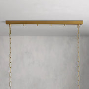 Juniper Glass Linear Chandelier