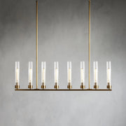 Juniper Glass Linear Chandelier