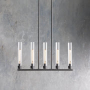 Juniper Glass Linear Chandelier