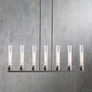 Juniper Glass Linear Chandelier