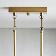 Juniper Glass Linear Chandelier