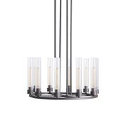 Juniper Glass Round Chandelier