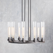 Juniper Glass Round Chandelier