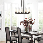 Juniper Glass Round Chandelier