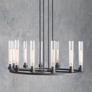 Juniper Glass Round Chandelier