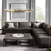 Halo Vintage Candelabra Round Chandelier