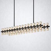 Marlowe Crystal Rectangular Chandelier 54