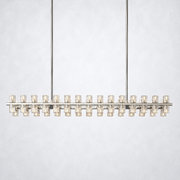 Marlowe Crystal Rectangular Chandelier 54