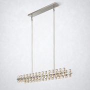 Marlowe Crystal Rectangular Chandelier 54