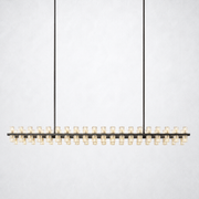 Marlowe Crystal Rectangular Chandelier 72