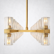 Marlowe Crystal Rectangular Chandelier 72