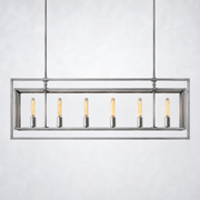Vallora Vintage Rectangle Chandelier 54