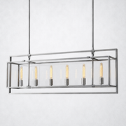Vallora Vintage Rectangle Chandelier 54