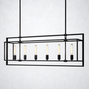 Vallora Vintage Rectangle Chandelier 54