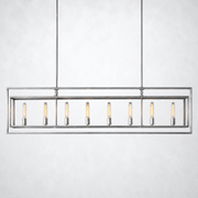 Vallora Vintage Rectangle Chandelier 72