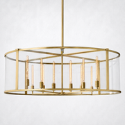 Vallora Vintage Round Chandelier 55