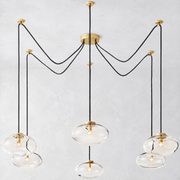 Prestige Clear Glass Suspended Chandelier 84