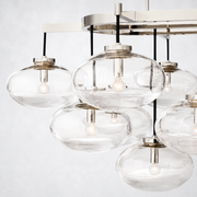 Prestige Clear Glass Linear Chandelier 54