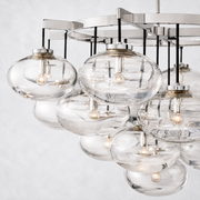 Prestige Clear Glass Round Chandelier 48