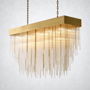 Glint Rectangular Chandelier 54