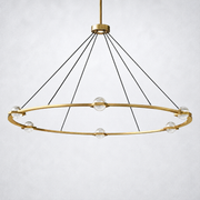 Dorian Crystal Ball Round Chandelier 60