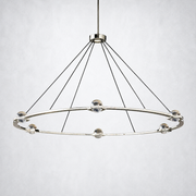 Dorian Crystal Ball Round Chandelier 60