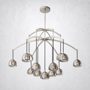 Glowen Glass Round Chandelier 60