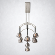 Glowen Glass Linear Chandelier 54