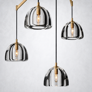 Glowen Glass Linear Chandelier 72