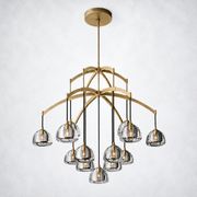Glowen Glass Round Chandelier 48