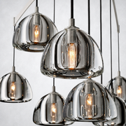 Glowen Glass Round Chandelier 48