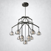 Glowen Glass Round Chandelier 48