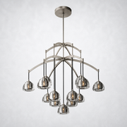 Glowen Glass Round Chandelier 48