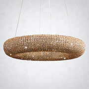 Elysian Crystal Round LED Chandelier 32