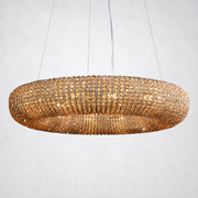 Elysian Crystal Round LED Chandelier 32