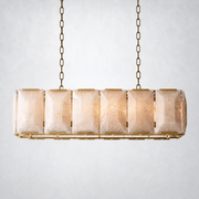 Ellington Calcite Rectangular Chandelier 42