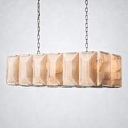 Ellington Calcite Rectangular Chandelier 42