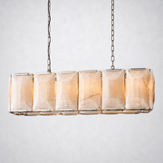 Ellington Calcite Rectangular Chandelier 42
