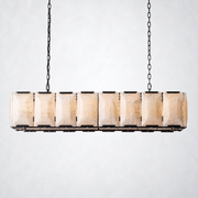 Ellington Calcite Rectangular Chandelier 54