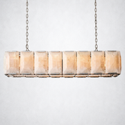 Ellington Calcite Rectangular Chandelier 54
