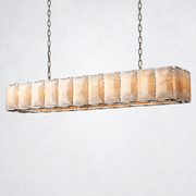 Ellington Calcite Rectangular Chandelier 74