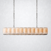 Ellington Calcite Rectangular Chandelier 74