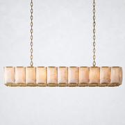 Ellington Calcite Rectangular Chandelier 74