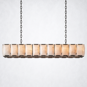 Ellington Calcite Rectangular Chandelier 74