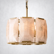 Ellington Calcite Round Chandelier 19