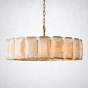 Ellington Calcite Round Chandelier 43