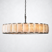 Ellington Calcite Round Chandelier 60
